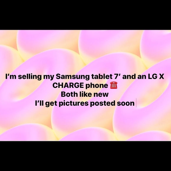 Samsung tablet - Picture 1 of 1